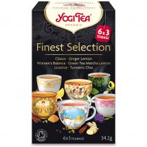 Yogi Organic Finest Selection Tea Variety Pack - 18 Bags