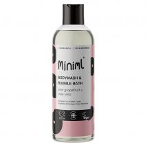 Miniml Pink Grapefruit & Aloe Vera Body Wash & Bubblebath - 500ml