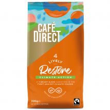 Cafédirect Fairtrade Restore Lively Roast Ground Coffee - 200g