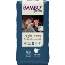 Bambo Dreamy Night Pants - 8-15 - Pack of 10