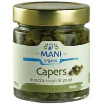 Mani Organic Capers in Olive Oil - 180g
