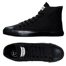 Ethletic Fairtrade Hi Top Trainers - Black