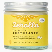 Zerolla Eco Natural Toothpaste - Fluoride Free - Italian Lemon - 60ml