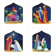 Transform Trade Bethlehem Scenes Charity Christmas Cards - Pack of 20