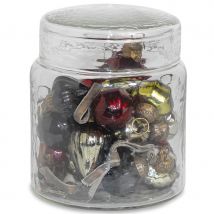 Adisa Bauble Jar - Mixed Colours - Set of 16