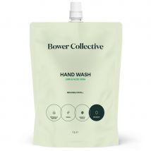 Bower Collective Hand Wash - Lime & Aloe Vera Refill - 1L