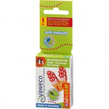 Yaweco Childrens Nylon Toothbrush Heads - 4 Heads