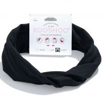 Kooshoo Twist Headband - Jet Black
