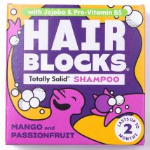 Hair Blocks Solid Shampoo - Mango & Passionfruit - 85g