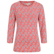 Mudd & Water Fern Top - Geo Print Hot Coral