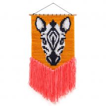 Sozo Wall Art Needlepoint Kit - Zebra