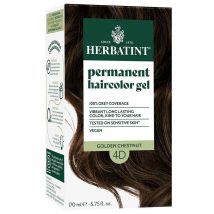 Herbatint Permanent Hair Colour Gel - 4D Golden Chestnut - 170ml