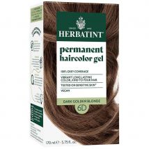 Herbatint Permanent Hair Colour Gel - 6D Dark Golden Blonde - 170ml