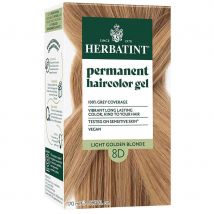 Herbatint Permanent Hair Colour Gel - 8D Light Golden Blonde - 170ml