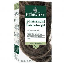 Herbatint Permanent Hair Colour Gel - 6C Dark Ash Blonde - 170ml