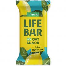 Organic Lifebar Oat Snack - Juicy Lemon Pie - 40g