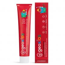 Georganics Kids Fluoride Toothpaste with Hydroxyapatite - Strawberry - 75ml