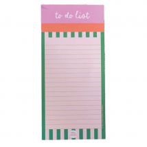 Good Tuesday Cabana Stripe To Do List Pad