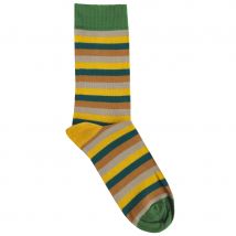 Doris & Dude Gold Stripes Bamboo Socks - UK 7-11