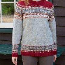 Iona Sweater - Burgundy