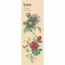 RHS Flowers 2026 Slim Wall Calendar