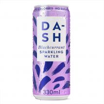 Dash Water Sugar Free Sparkling Blackcurrant - 330ml