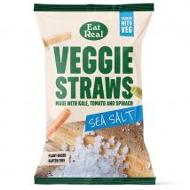 Eat Real Veggie Sea Salt Straws - 110g