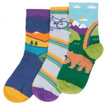 Frugi Adventure Rock My Socks - 3 Pairs