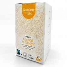 Garden Teas Organic Lemon & Ginger - 20 Bags