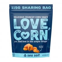 Love Corn Sea Salt Corn Snack - 115g