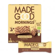 MadeGood Morning Oat Bar Chocolate Chip - 5 x 30g