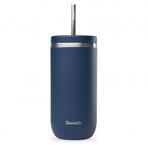 Qwetch Insulated Stainless Steel Cold Cup - Granite Blue - 470ml