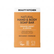 Beauty Kitchen Natural Hand & Body Soap Bar - Orange Sweet & Lemon - 100g