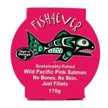 Fish 4 Ever Wild Pacific Pink Salmon - Filleted - 170g