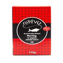 Fish 4 Ever Herring in Organic Tomato Sauce - 110g