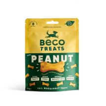 Beco Plant Based Peanut Dog Treats - 70g