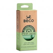 Beco Recycled Poop Bags - Unscented - 60 Bags