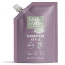Salt of the Earth Natural Deodorant Roll-On Refill Pouch - Clary Sage & Mint - 225ml