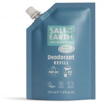 Salt of the Earth Natural Deodorant Roll-On Refill Pouch - Ocean Coconut - 225ml