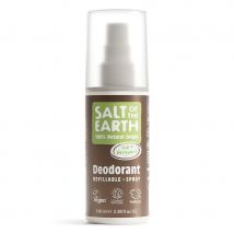 Salt of the Earth Natural Deodorant Spray - Oud & Bergamot - 100ml