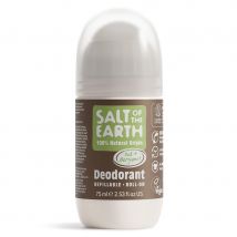 Salt of the Earth Natural Deodorant Roll-On - Oud & Bergamot - 75ml