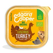 Edgard and Cooper Organic Turkey  Coconut and Chia Seeds Tray for Dogs - 100g