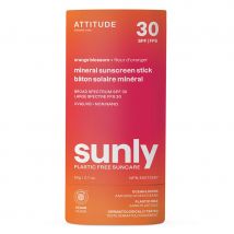 ATTITUDE Sunly Sunscreen Stick - Orange Blossom - 30 SPF - 60g