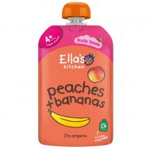 Ella's Kitchen Peach and Banana Puree - 120g