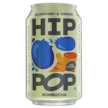 Hip Pop Blueberry & Ginger Kombucha - 330ml