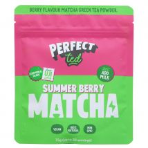 PerfectTed Matcha Green Tea Powder - Summer Berry - 75g