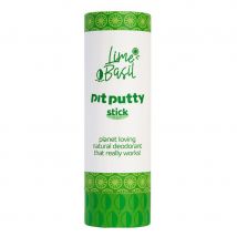 Pit Putty Natural Deodorant Stick - Lime & Basil - 80g