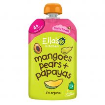 Ella's Kitchen Mangoes  Pears and Papaya Puree - 120g