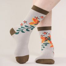 Nomads Sophie Bamboo Socks - Ecru