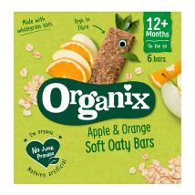 Organix Apple & Orange Soft Oaty Bar - Pack of 4 - 23g